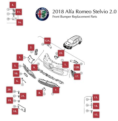 Alfa Romeo replacement parts